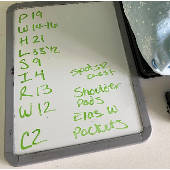 VTG 90s Dreams Floral Romper Elastic Waist Button Chambray Cottagecore Petite LG - Picture 8 of 9